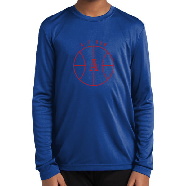 Atwater Basketball Youth Long Sleeve PosiCharge Competitor Tee Thumbnail