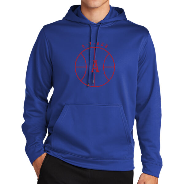 Atwater Basketball Fleece Hooded Pullover Thumbnail